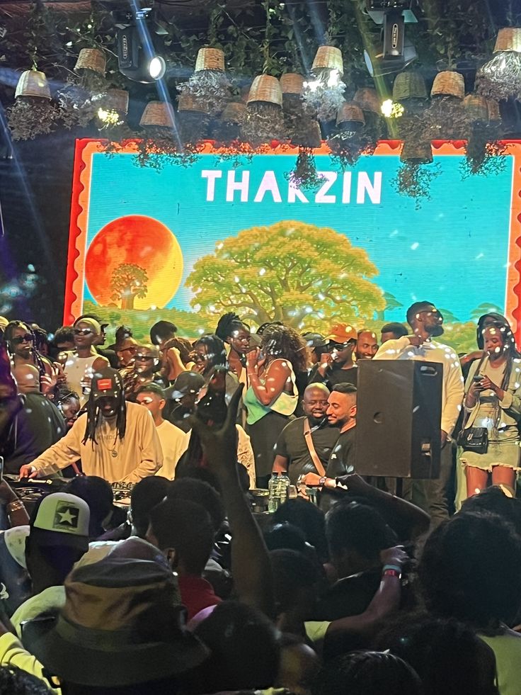 Crowd at a LimboFest branded activation