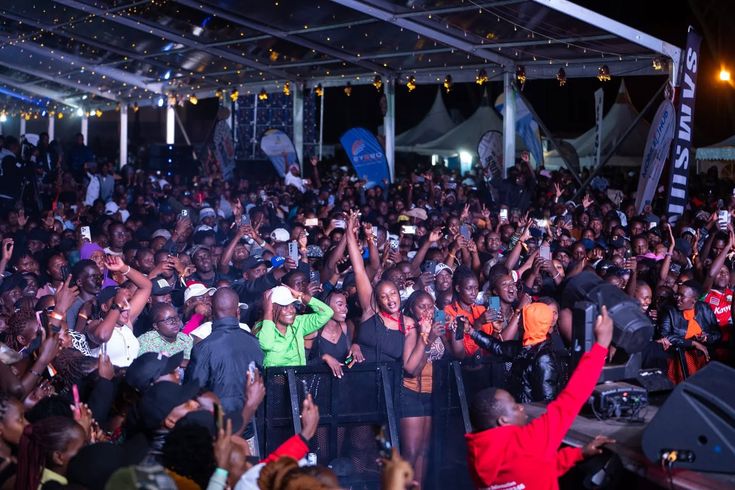 Audience at a LimboFest concert